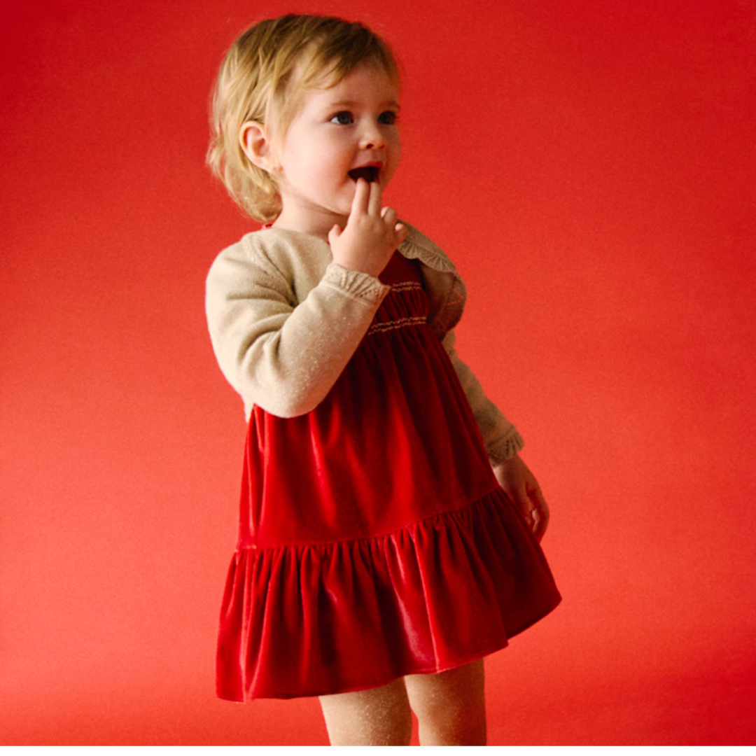 Vestido terciopelo Mayoral 2904