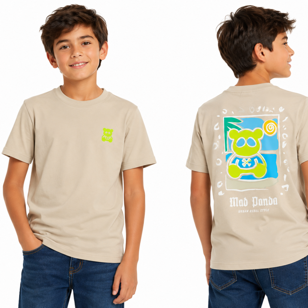 Playera Jr Mad Panda 0268