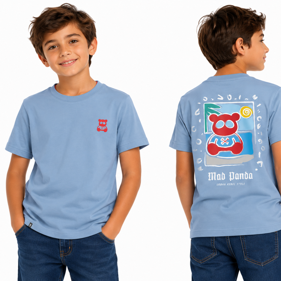 Playera Jr Mad Panda 0268