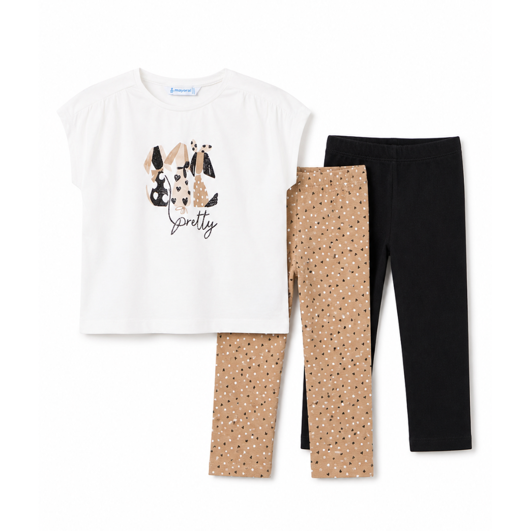Conjunto 2 Leggings Mayoral 3707