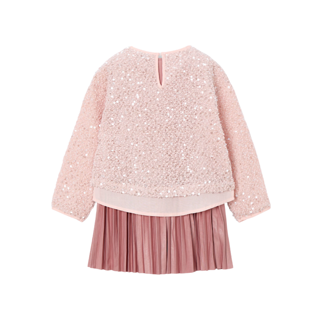 Vestido combinado Mayoral 4925