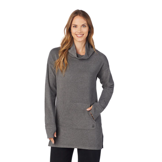 Túnica de manga larga elástica con forro polarCuddl Duds
