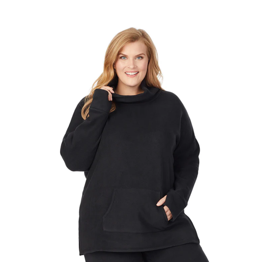 Fleecewear manga larga elástica con forro polar PLUS Cuddl Duds