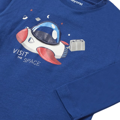 Playera nave espacial Mayoral 2014