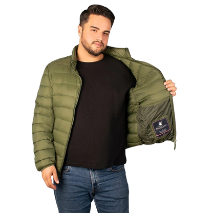 Chamarra capitonada de pluma packable Greenlander POL8764XL