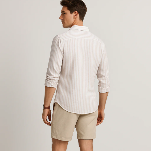 Camisa tipo lino Bobois B51323