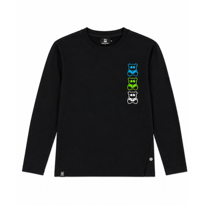 Playera manga larga Jr Mad Panda 0264A