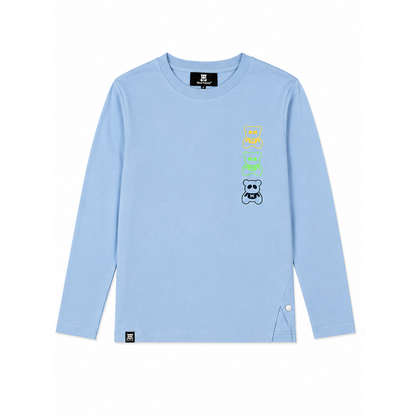 Playera manga larga Jr Mad Panda 0264A