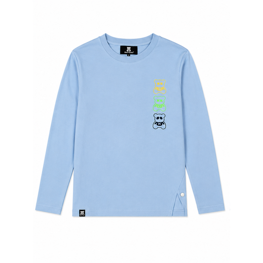 Playera manga larga Jr Mad Panda 0264A