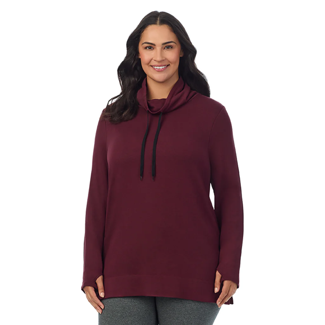 Túnica de manga larga y cuello alto ultra cómoda PLUS Cuddl Duds