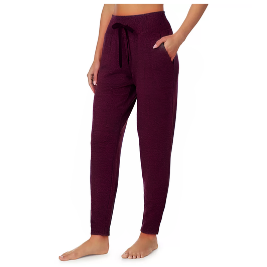 Pantalón deportivo ultra cómodo color carbón jaspeado Cuddl Duds