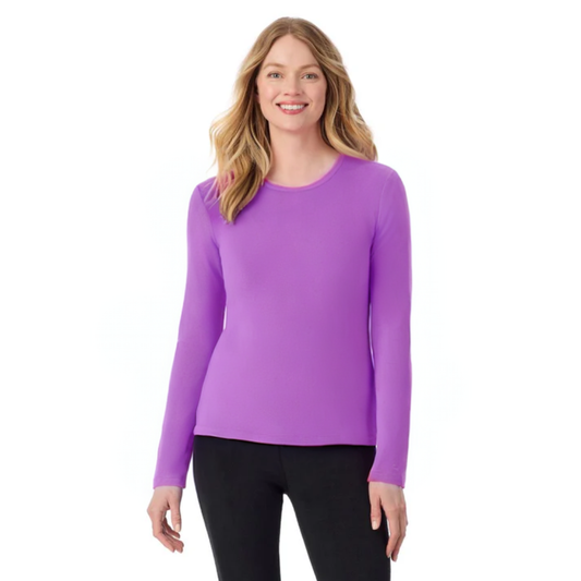 Sudadera de forro polar con manga larga y elástico Cuddl Duds