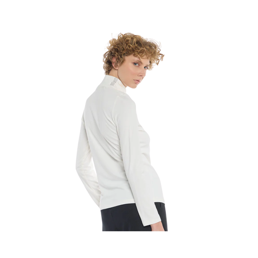 Blusa Lisa Cuello Mao Esenciales Foley's Bd2220