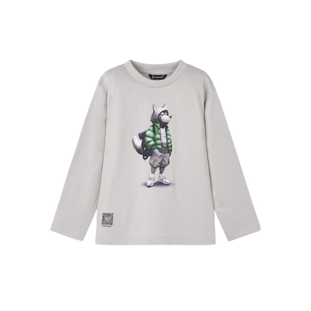 Playera dinosaurio Mayoral 4083
