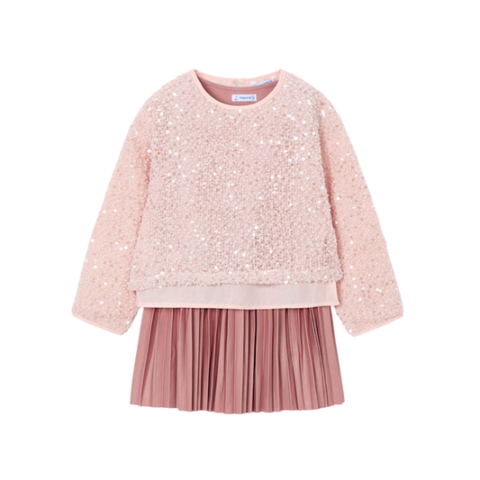 Vestido combinado Mayoral 4925