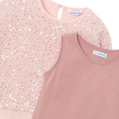 Vestido combinado Mayoral 4925