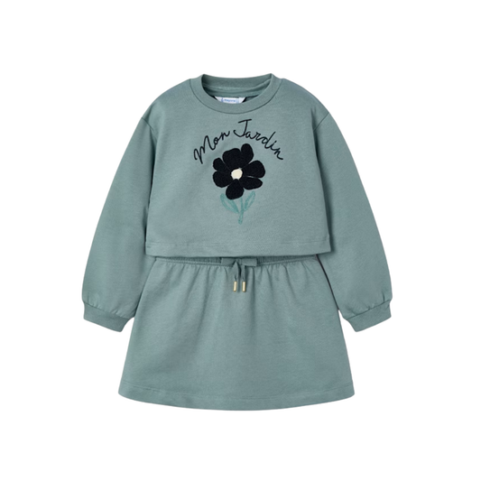 Vestido con sudadera Mayoral 4927