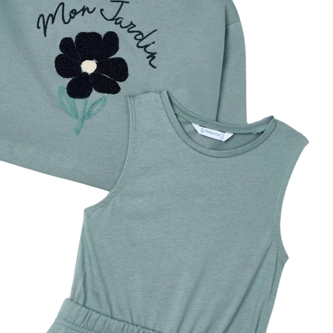 Vestido con sudadera Mayoral 4927
