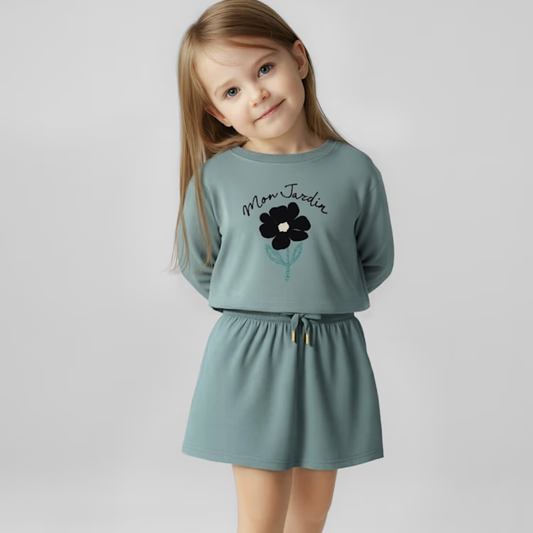 Vestido con sudadera Mayoral 4927