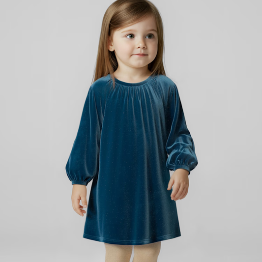 Vestido terciopelo brillante Mayoral 4923