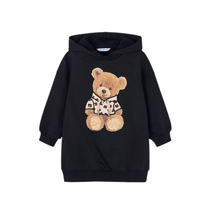 Vestido felpa capucha Mayoral 4928