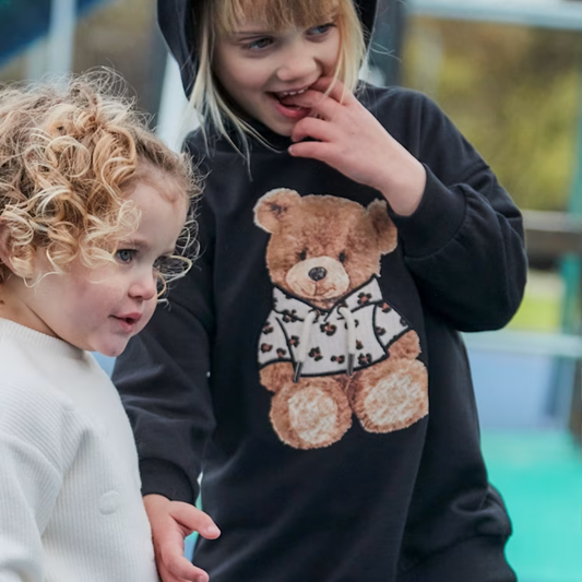 Vestido felpa capucha Mayoral 4928