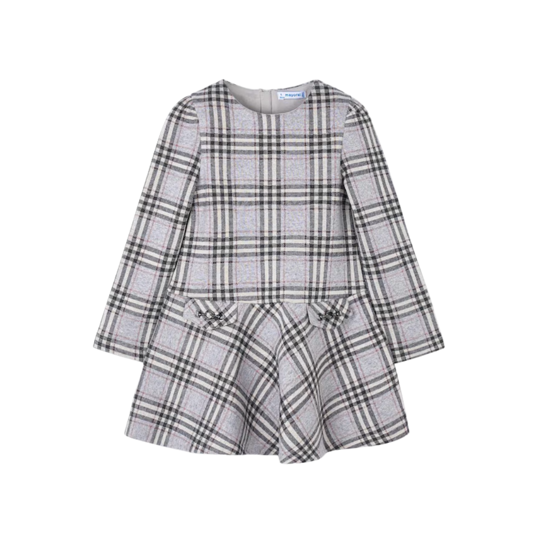 Vestido cuadros Mayoral 4921