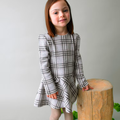 Vestido cuadros Mayoral 4921